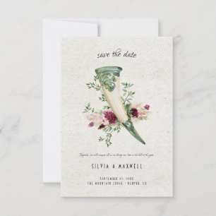 Élégant Viking Wedding Enregistrer la date