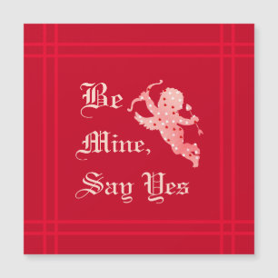 Élégant Vintage Be Mine Saint Valentin