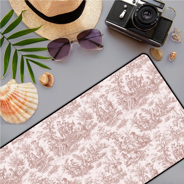 Elégant vintage brun clair toile de jouy (Créateur téléchargé)