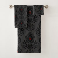 Élégant, Vintage, Victorian Steampunk Damask Impri