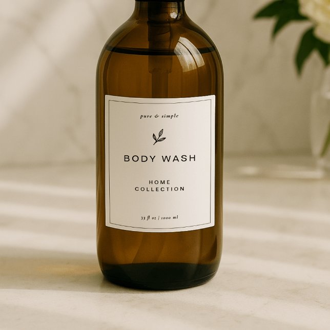 Élégant Vinyl Étiquettes de salle de bain étanche, (Créateur téléchargé)