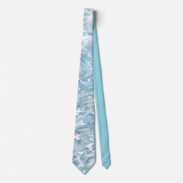 Elegant Water-Effect Necktie / Cravate (Devant)