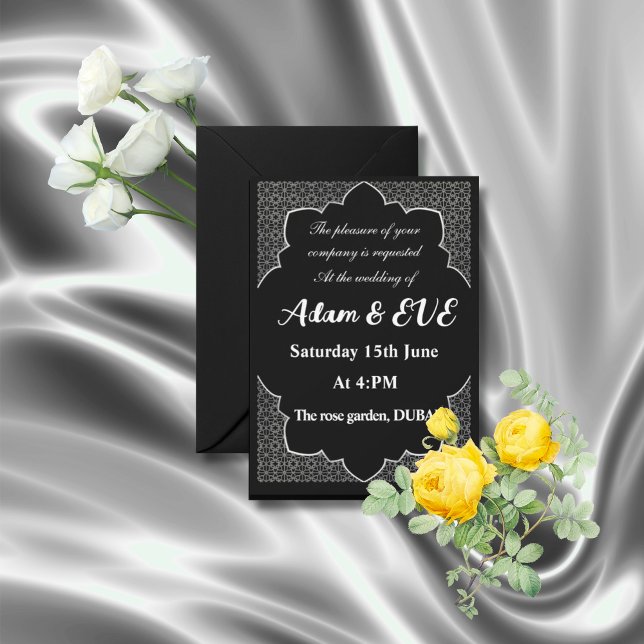 Elegant Wedding Invitation (Créateur téléchargé)