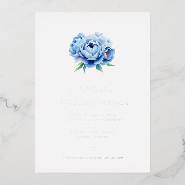 Elegant Wedding Invitation (Recto)