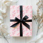 Elégant Whimsical Pastel Feuilles d'aquarelle rose<br><div class="desc">Enveloppez vos cadeaux dans une sophistication rêvée avec nos Elégantes feuilles de papier enveloppant Feuille couleur rose pastel Whimsical ! Doté d'un design botanique délicat aux teintes pastel roses, ce papier d'emballage est parfait pour ajouter une touche romantique à vos cadeaux. Que ce soit pour un mariage, un baby shower...</div>