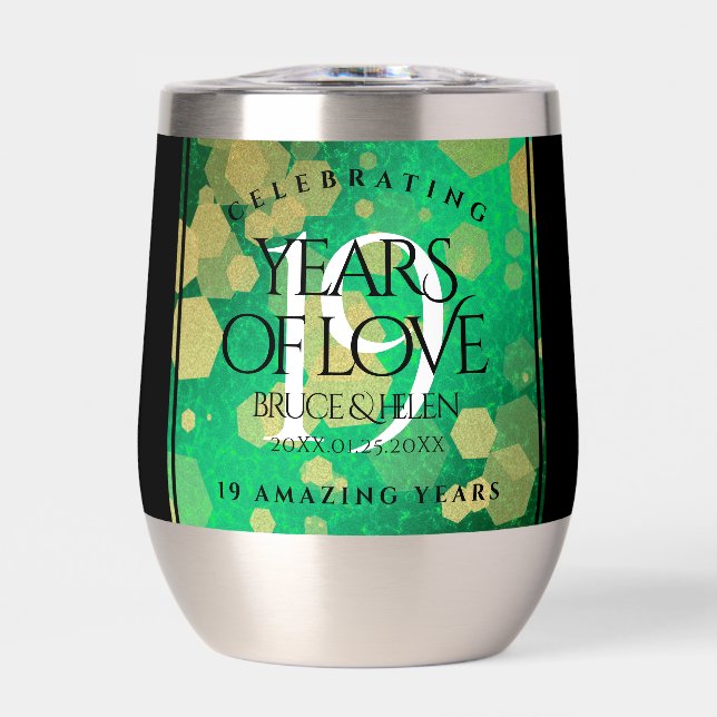 Élégante 19e anniversaire du Mariage de Jade (Avant)