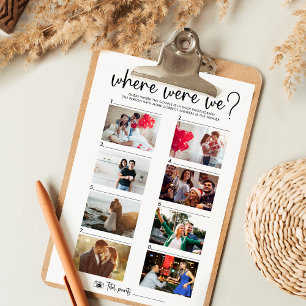 Elégante 8 photos en couple   Où Nous Sommes Joués