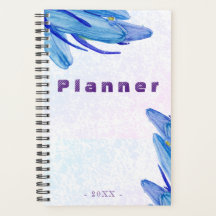 Elégante aquarelle Bluebell Flower | Art Planner