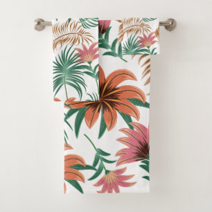 Elégante aquarelle fleurie décorative attirant l'o