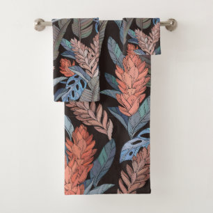 Elégante aquarelle fleurie décorative attirant l'o