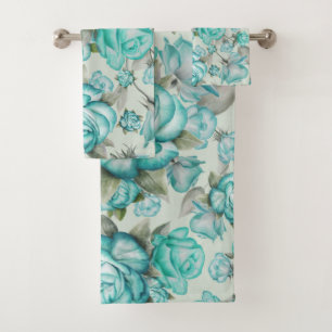 Elégante aquarelle fleurie décorative attirant l'o