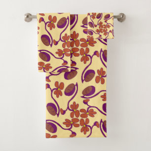 Elégante aquarelle fleurie décorative attirant l'o