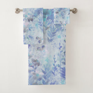 Elégante aquarelle fleurie décorative attirant l'o