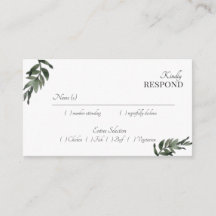 Elégante aquarelle Luxe Mariage Invitations