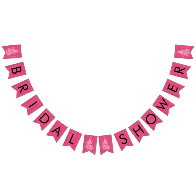 Élégante bannière de Fête des mariées blanche (Tout)