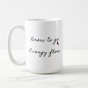 Élégante Brasserie Pour Aller Flux D'Énergie Mug C