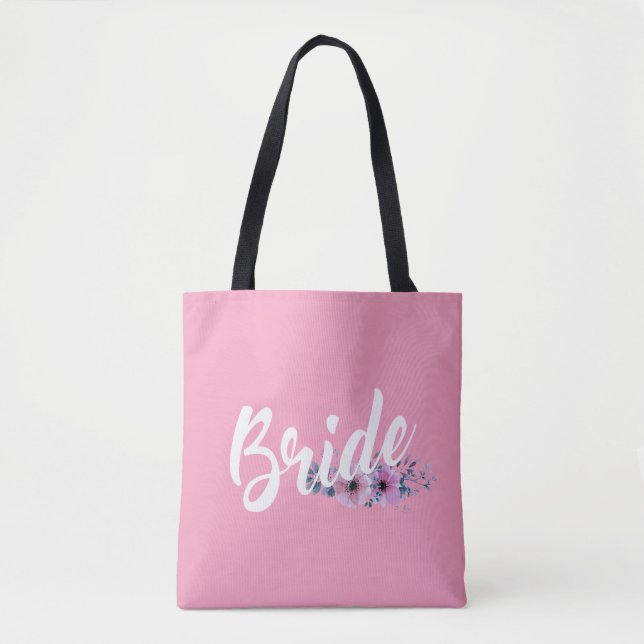 Élégante calligraphie Mariage de mariée | SAC FOUR (Devant)