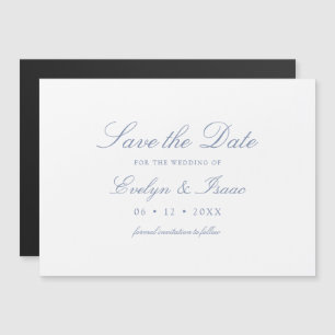 Élégante calligraphie Mariage Enregistrer la date