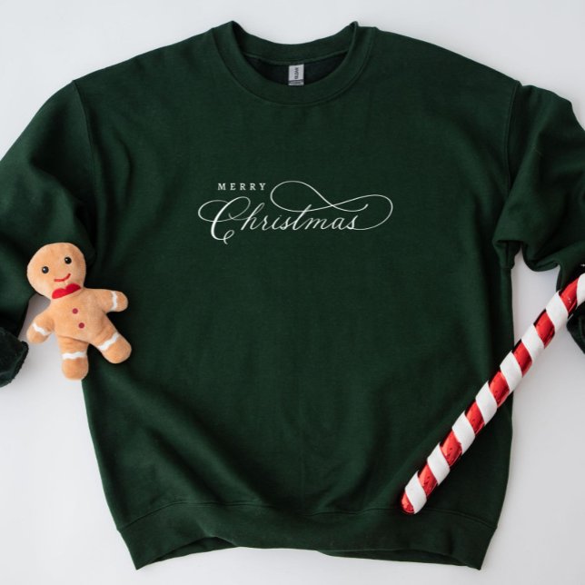 Élégante calligraphie Sweatshirt de Noël (Créateur téléchargé)