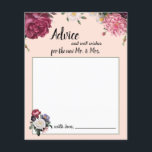 Elégante carte conseil Bourgogne et Fleurs roses<br><div class="desc">La collection Elegant Grace mariage est une belle collection romantique et luxueuse de papeterie florale. Personnalisez notre superbe papeterie avec vos détails de l'événement facilement et rapidement, appuyez simplement sur le bouton customiser. La coordination florale à l'envers est incluse. Les articles correspondants pour compléter votre collection d'événements sont disponibles dans...</div>