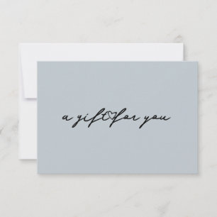 Élégante carte de certificat cadeau de beauté card