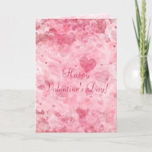 Elégante carte de coeur de Saint-Valentin