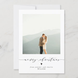 Elégante carte de Noël Joyeux