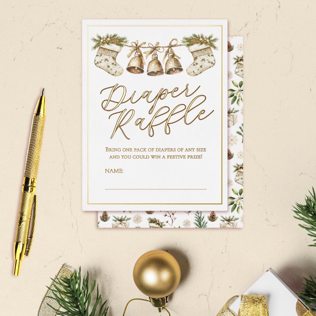 Élégante carte de rabat de Baby shower 4,25 x 5,6  (Créateur téléchargé)