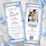 Elégante carte d'invitation Mariage à défilement C<br><div class="desc">Si vous êtes pressé pour le temps ou si vous souhaitez sauter de rouler vos propres invitations do-it-yourself défilement avec des rubans et des dosettes, cette carte de défilement mariage élégante est une alternative simple et belle! Présentant l'aquarelle et l'art numérique originaux de Raphaela Wilson, le design saisit l'essence d'un...</div>