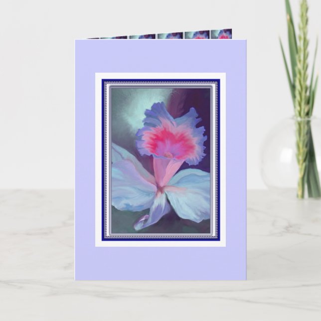 Elégante carte Lilium (Devant)