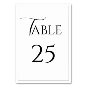 Elégante carte Mariage moderne