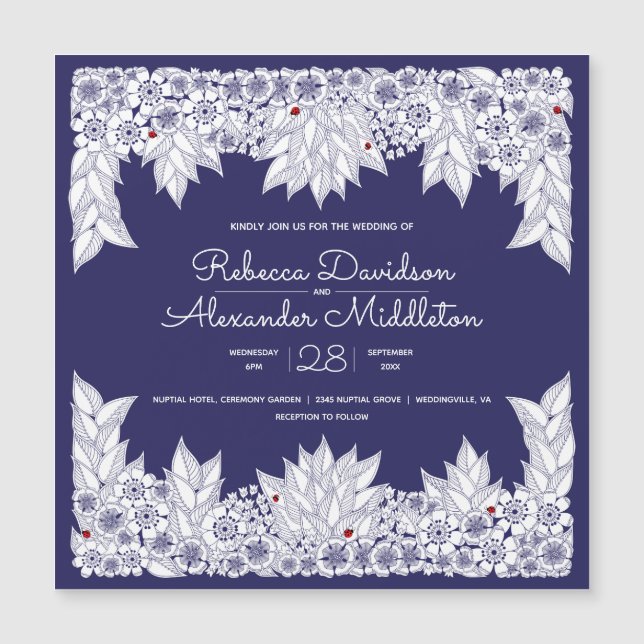 Elégante carte mathématique Faire-part de mariage  (Devant)