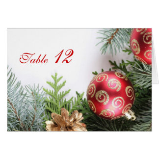 Elégante carte Noël hiver