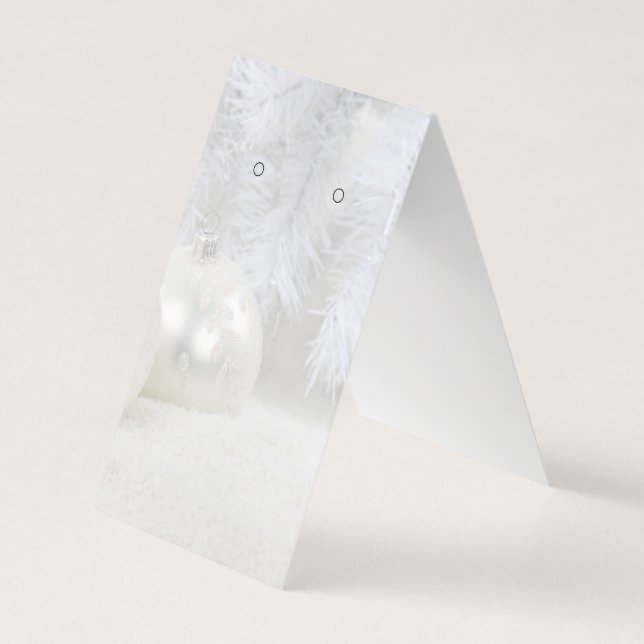 Élégante Cartes d'affichage pour oreilles (Devant)