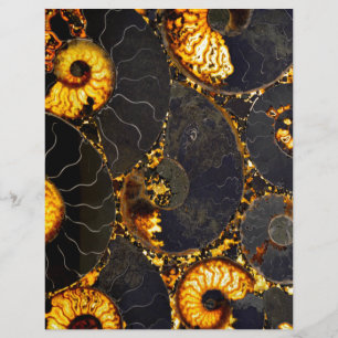 Elégante coque dorée noire de Nautilus