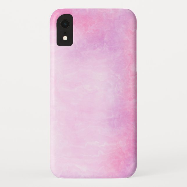 Élégante coque iphone en marbre rose (Dos)