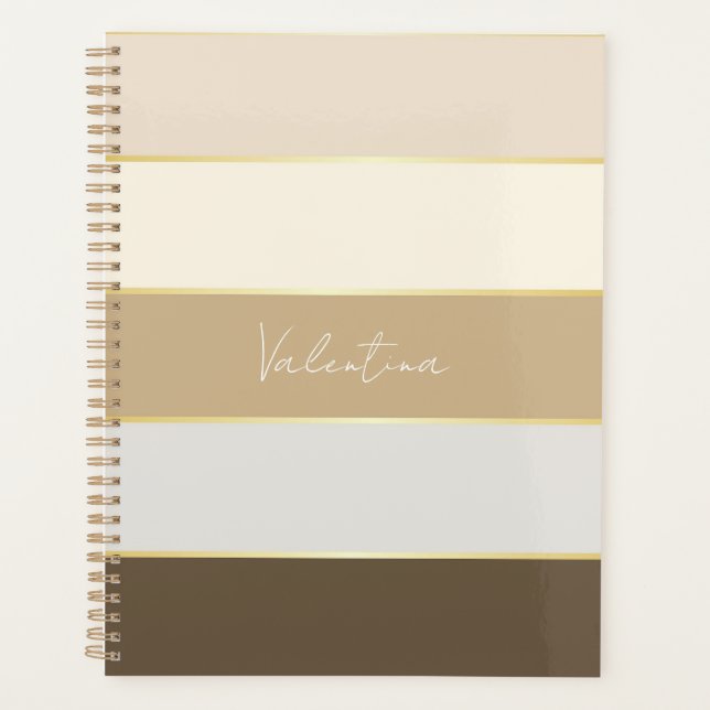 élégante Couleurs d'été personnalisées Blocs de co (Devant)