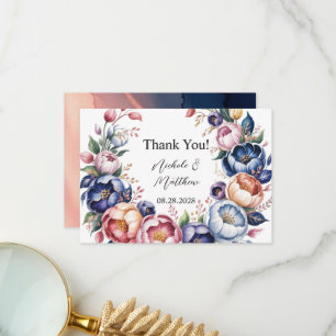 Élégante couronne Peony Pour Merci Mariage