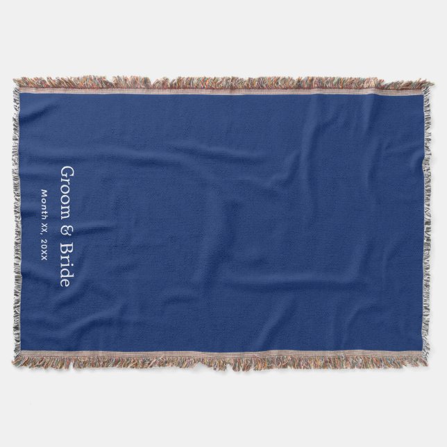 Élégante couverture de mariage personnalisée avec  (Devant)