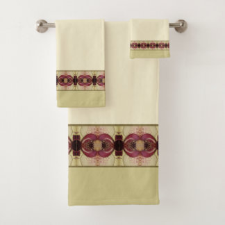Elégante crème bordeaux et beige