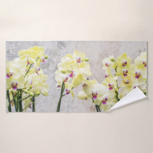 Elégante Crème Romantique & Orchidées Lilac