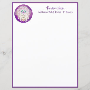 Élégante déesse violette Spirituelle Personnalisée
