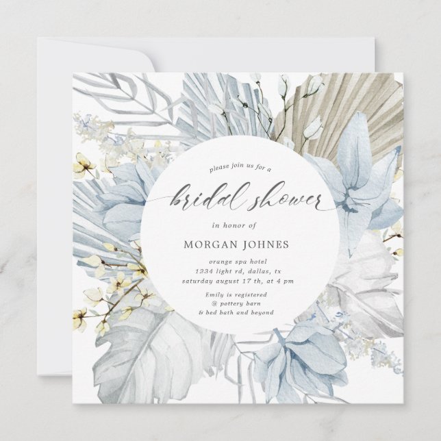 élégante Fête des mariées bohème brune (Devant)