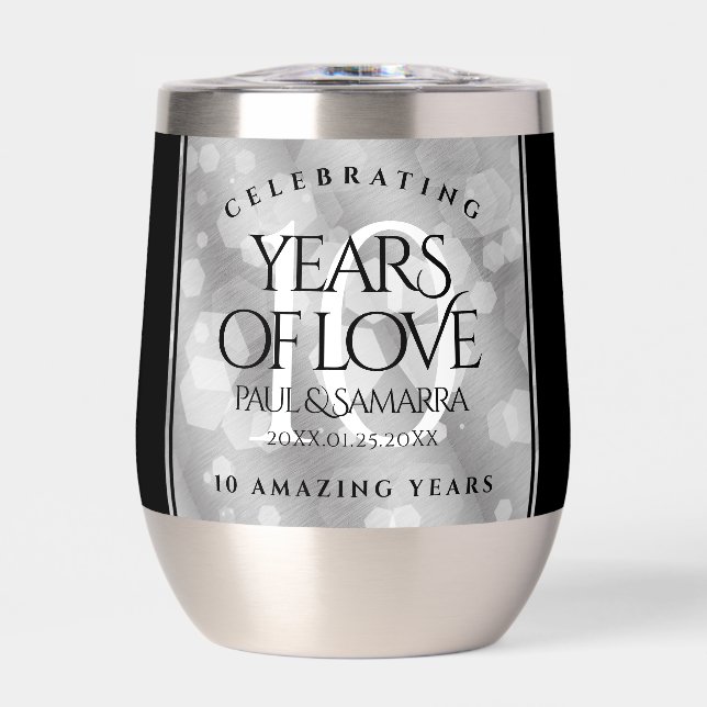 Élégante fête du 10e anniversaire du Mariage de Ti (Avant)