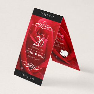 Élégante fête du 26e anniversaire du Mariage Rose