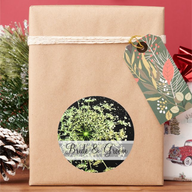 Élégante Fleur sauvage avec des torrents Stickers  (vacances)