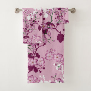 Élégante floraison de cerisiers blancs Sakura rose