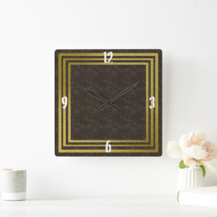 Élégante horloge murale Conçoit pièce de temps sur