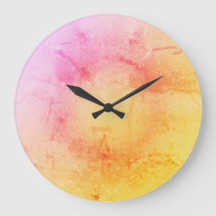 Élégante horloge murale de déclinaison de coucher 