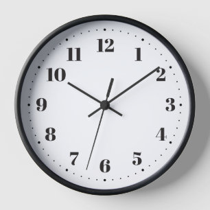 Élégante horloge murale minimaliste ⏰ moderne et é
